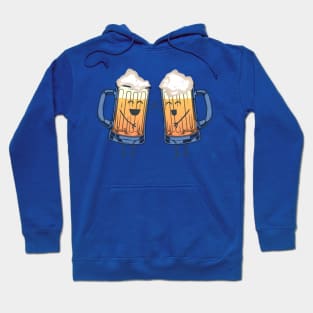 Two pitchers of beer... The Best Buddies Forever Hoodie